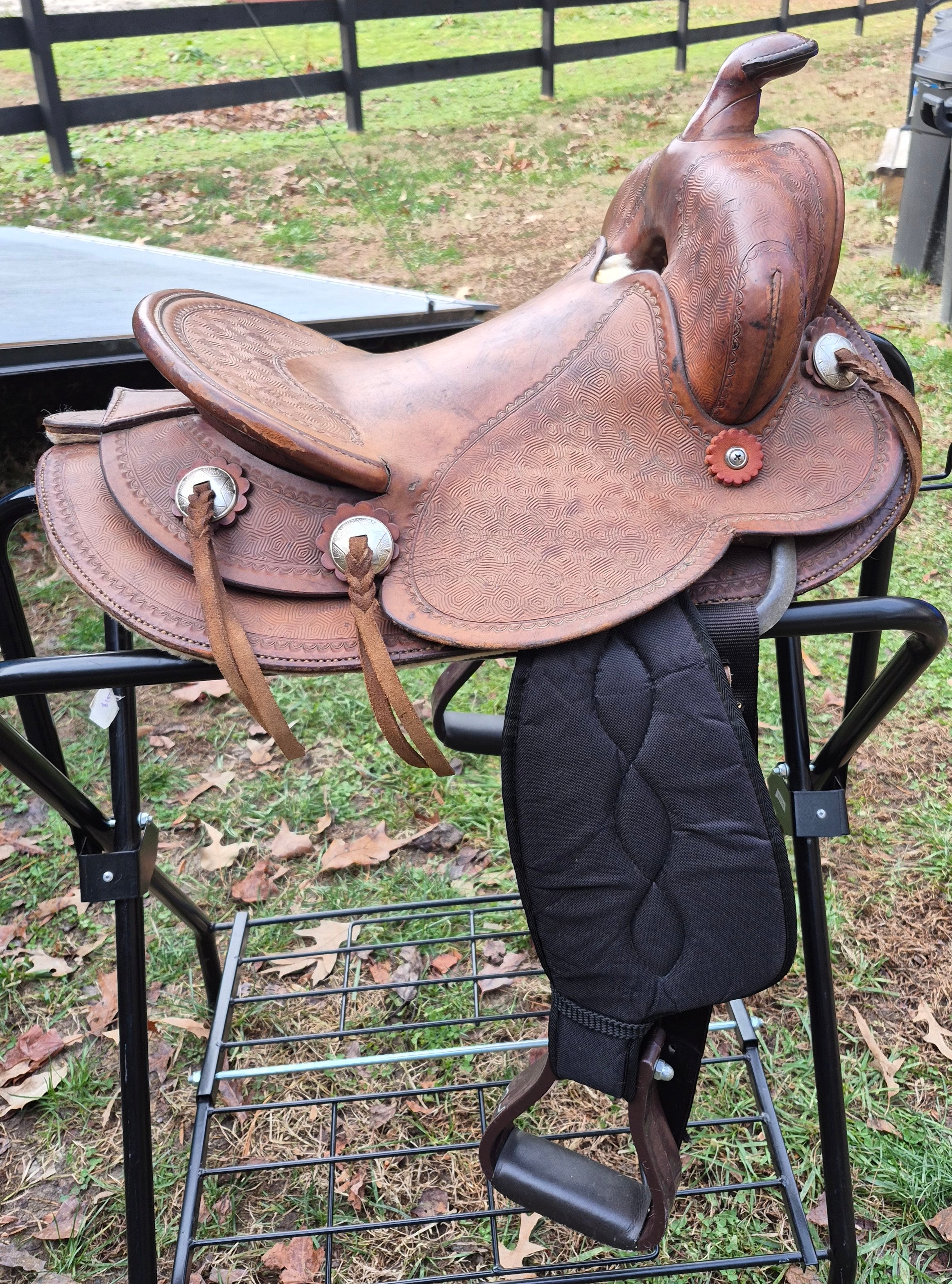 Used 12" Youth Western Saddle