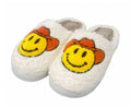 Cowboy Smiley Face Indoor Slippers (Women's)