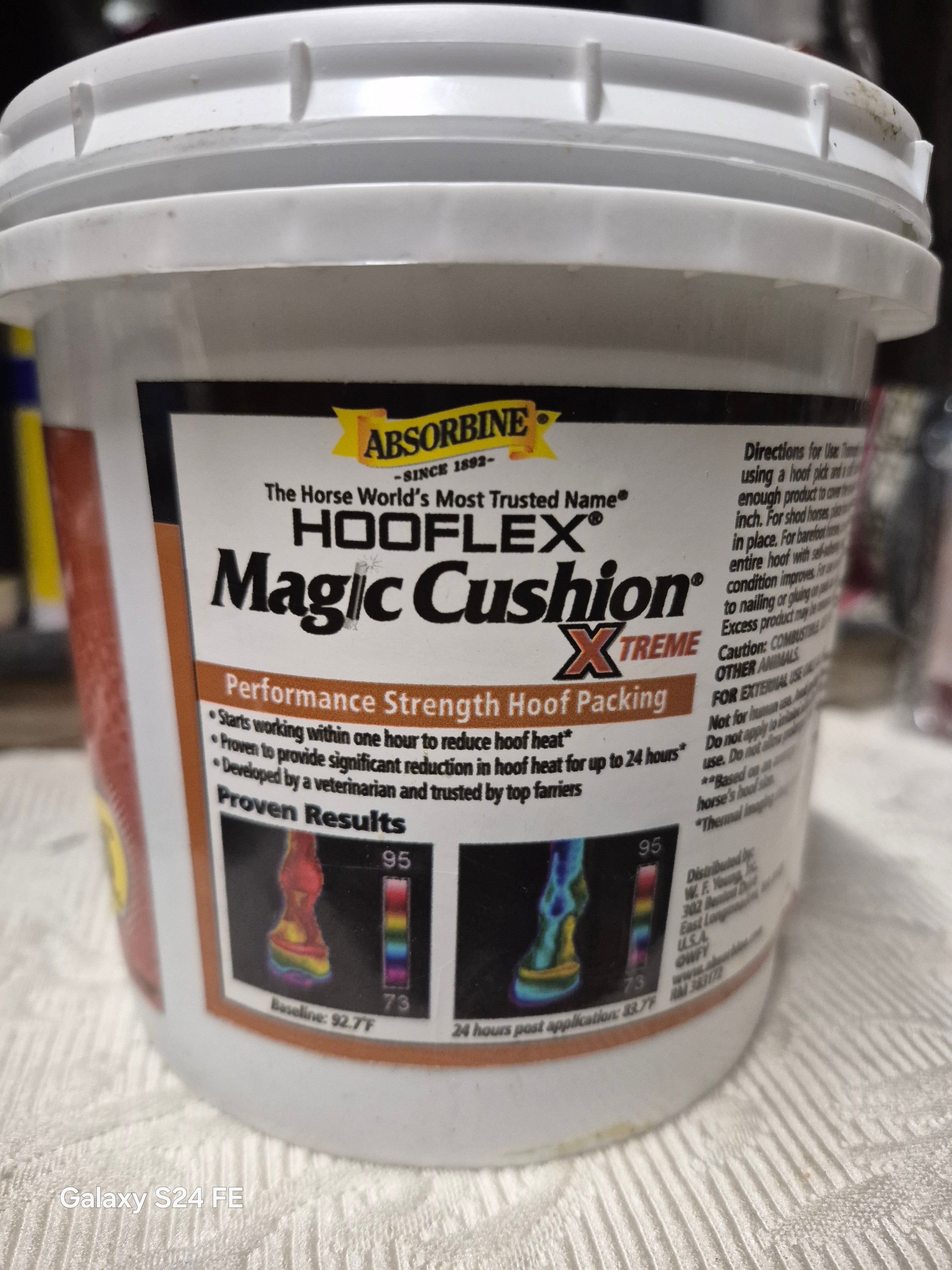 Absorbine Hooflex Magic Cushion Xtreme Hoof Packing