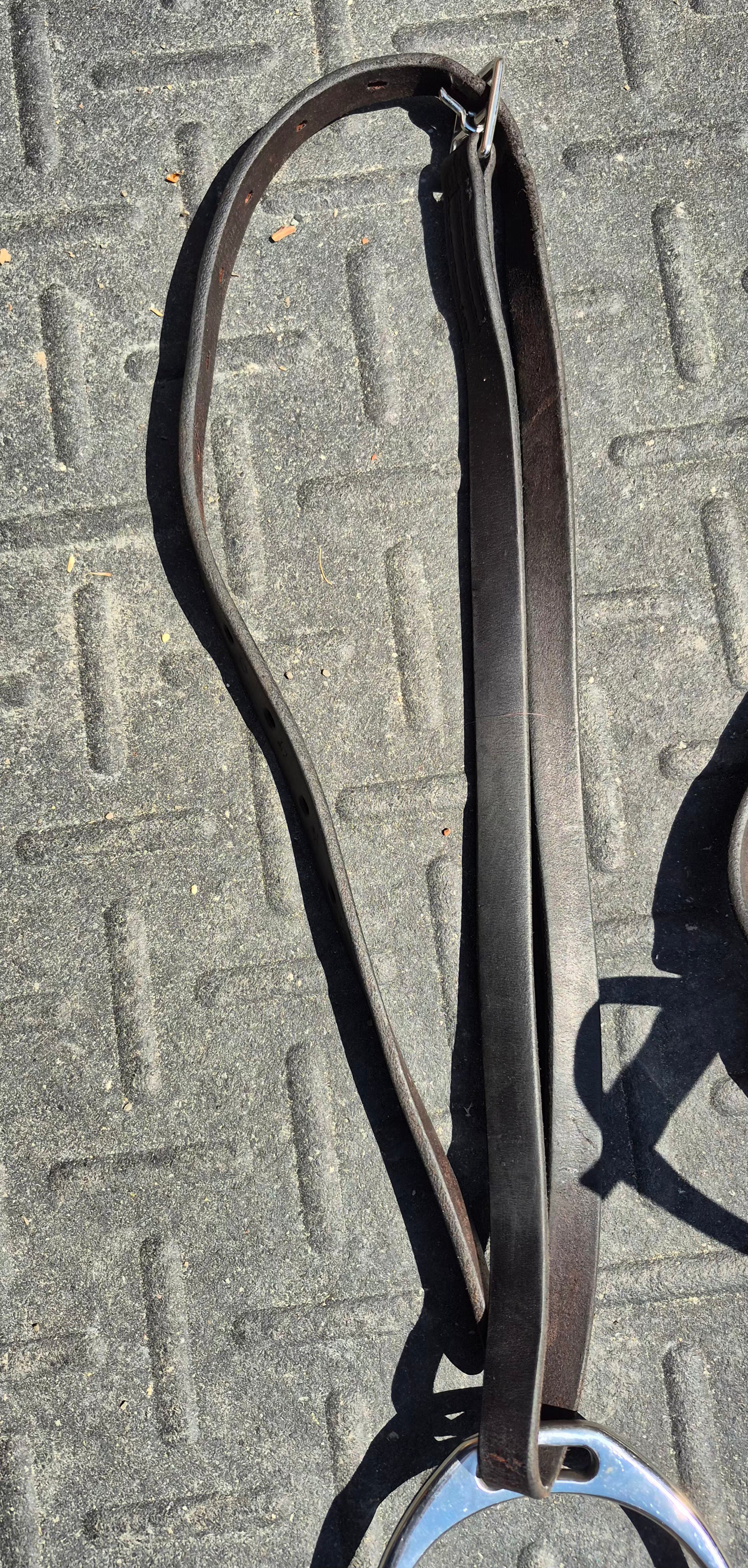 3/4" Wide Leathers (59") with 4.25" irons