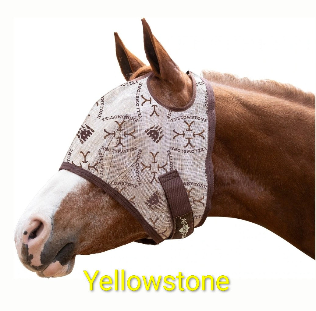 Kensington Yellowstone Fly Mask with Web Trim