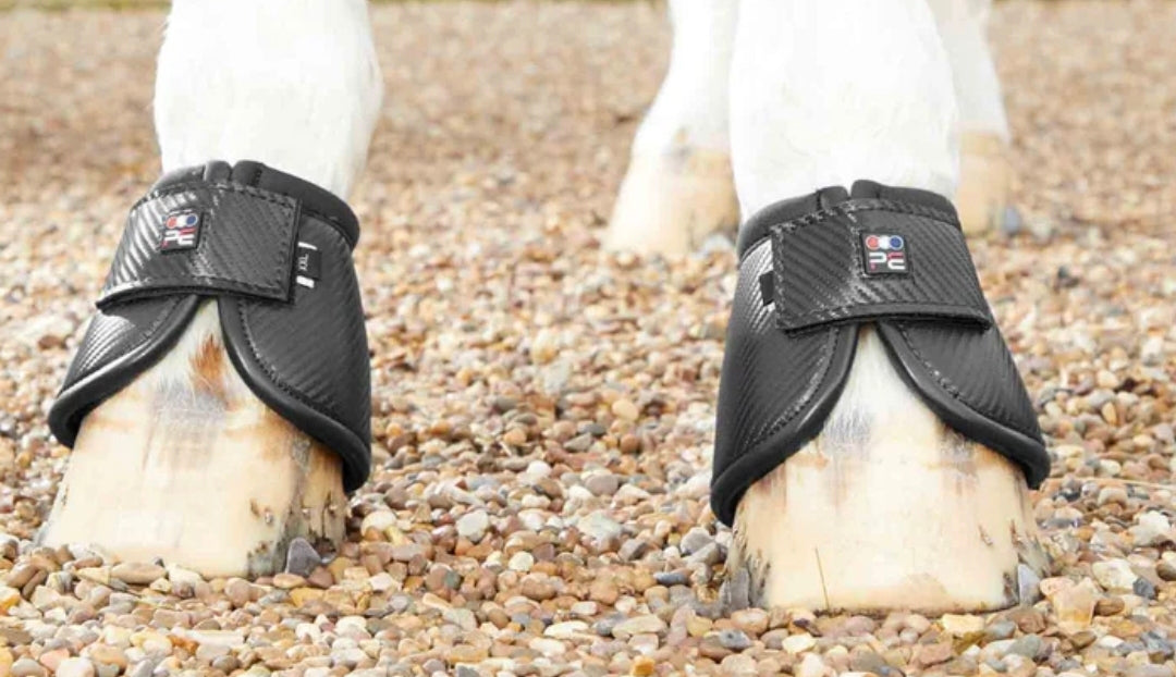 Premier Equine Carbon Tech Kevlar No-Turn Over Reach Boots