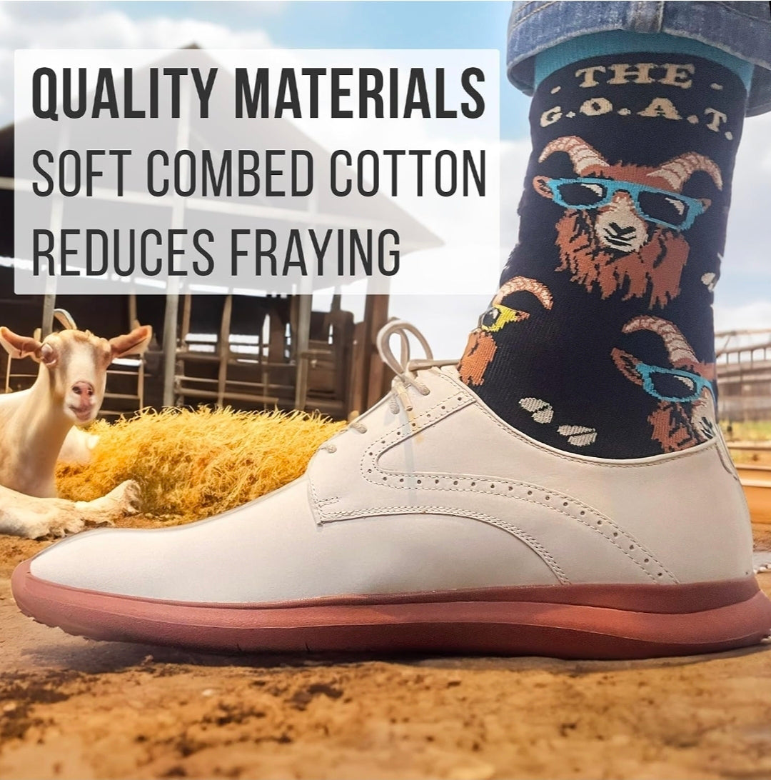 The G.O.A.T Goat Socks - Combed Cotton Soft (Men's)