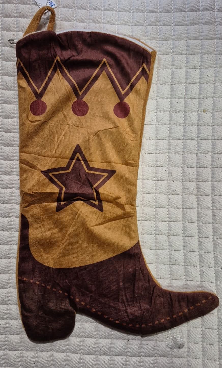 Christmas Boys Boot Stocking