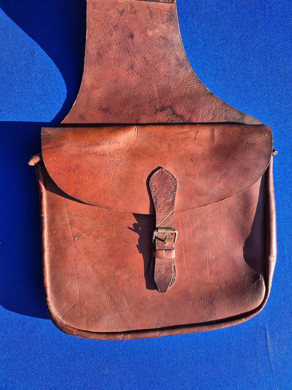 Leather Saddle Bag