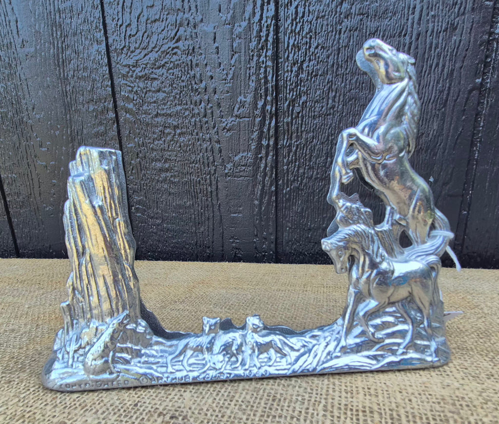 Vintage Arthur Court Pewter Double Sided 5x7 Picture Frame
