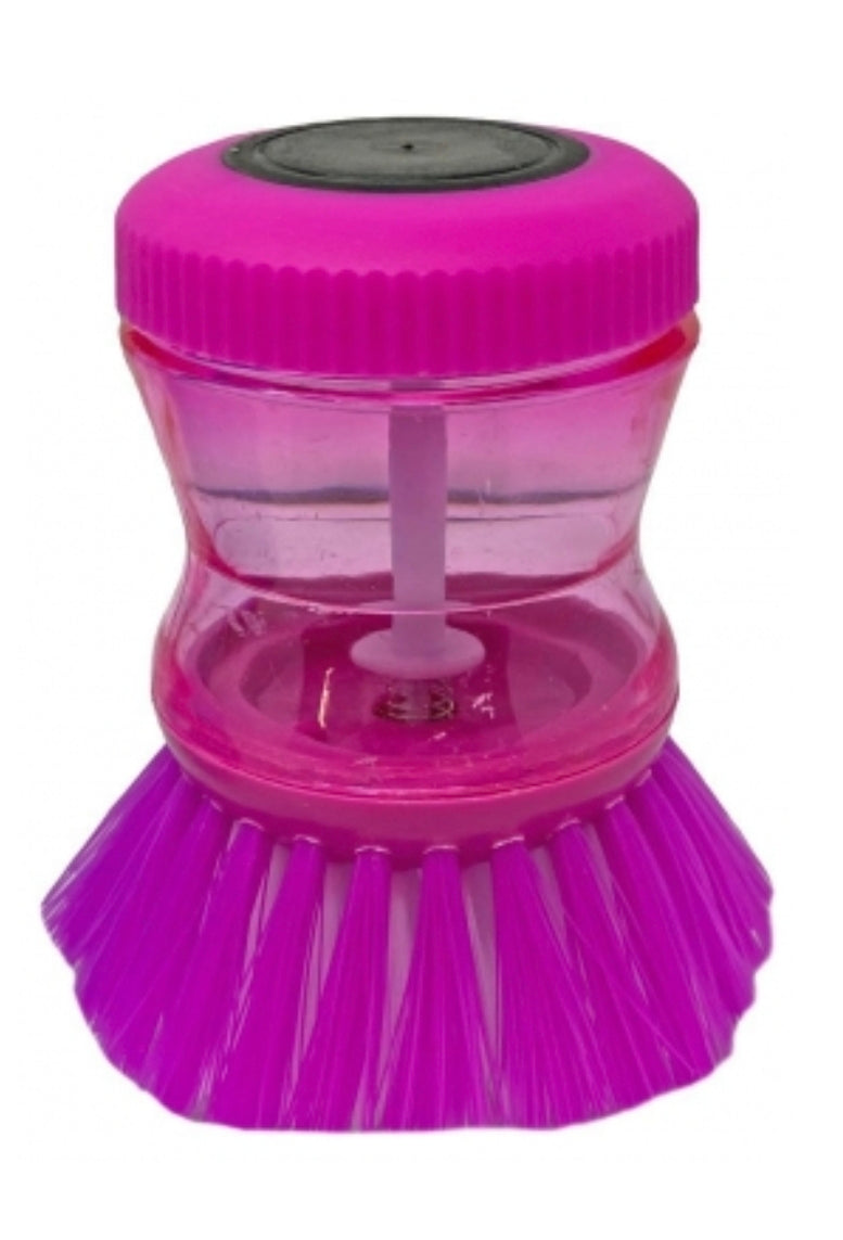 Soap Dispensing Bucket Brush