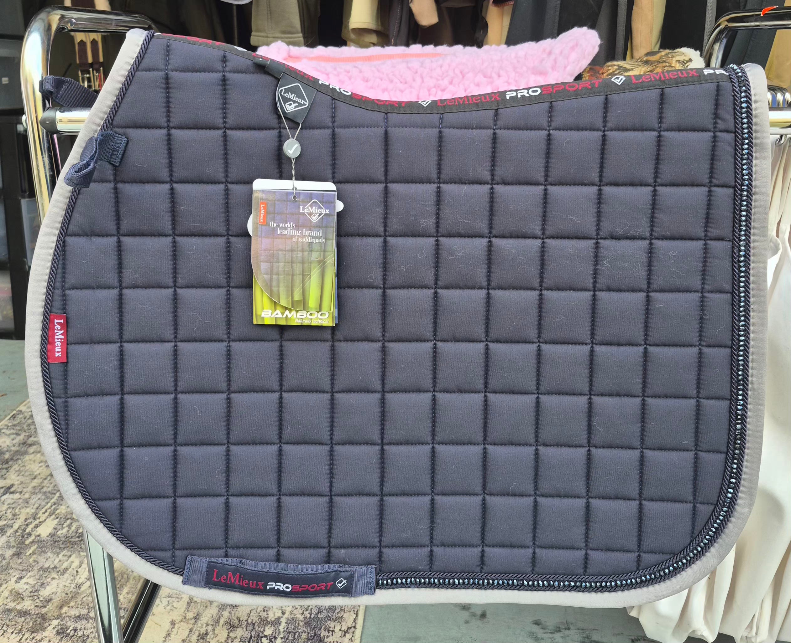 LeMieux Jumping Saddle Pad with bling