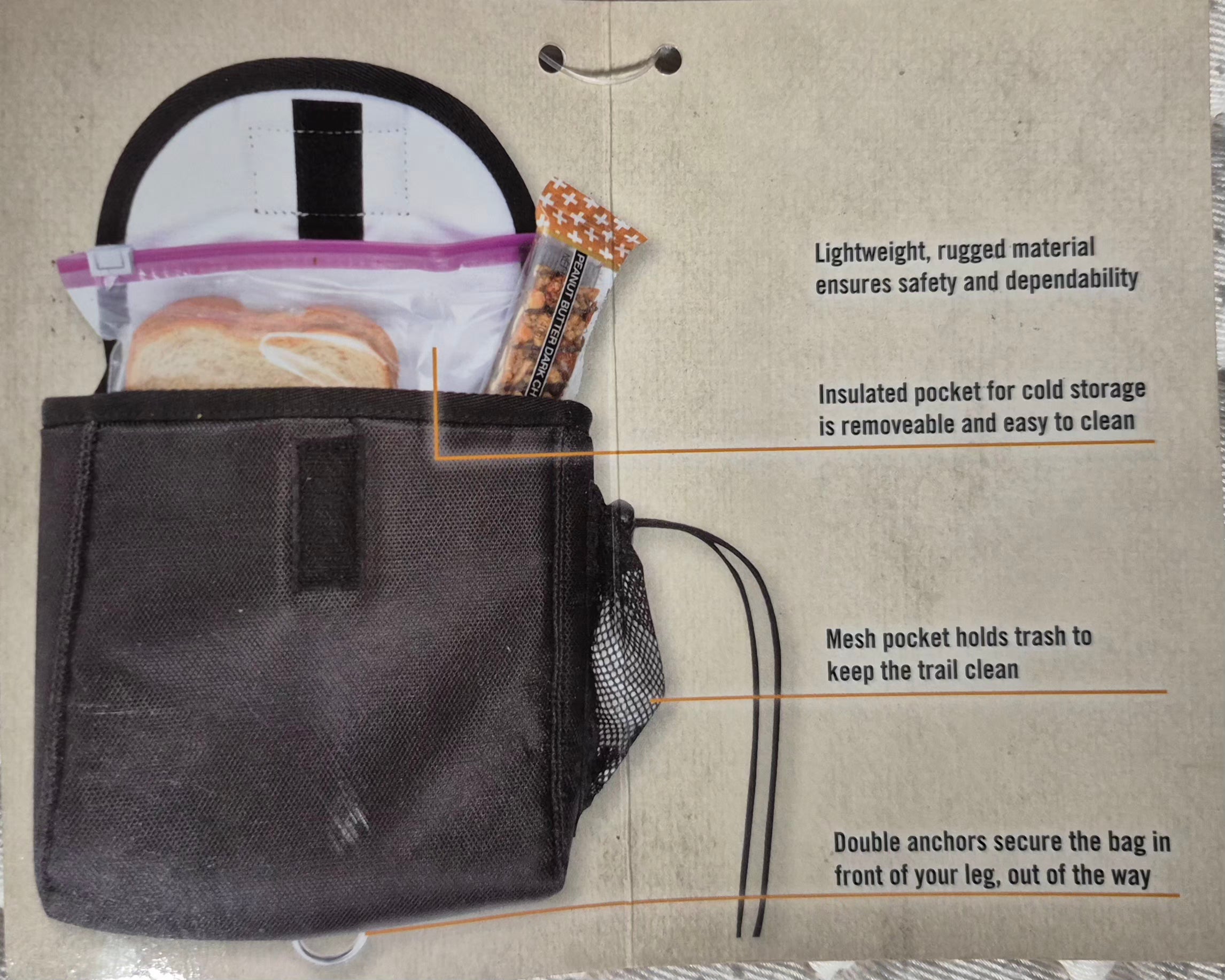 NWT Cashel Snap-On Lunch Bag
