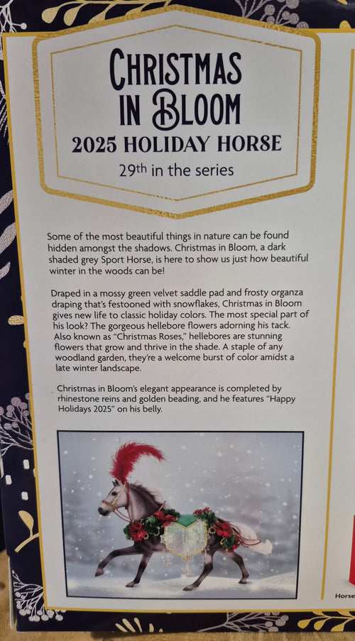 Breyer - "Christmas in Bloom 2025" model
