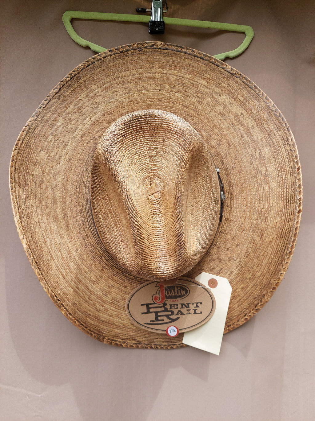 Justin Bent Rail Straw Hat