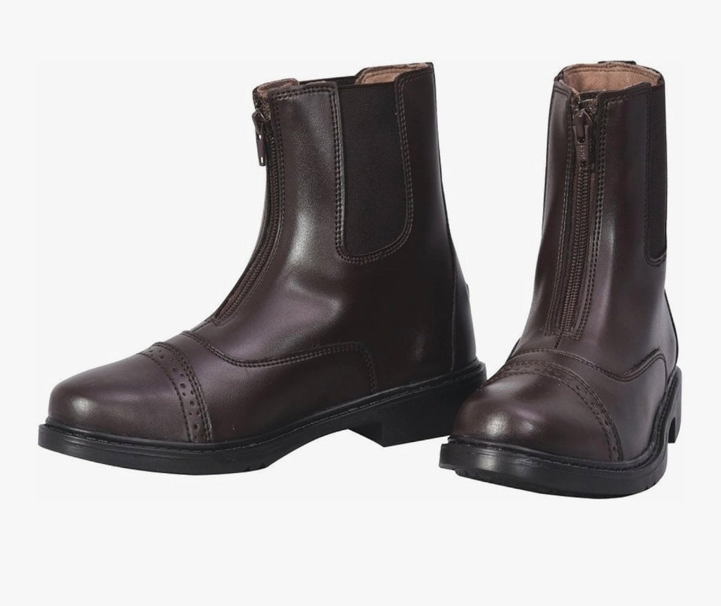 TuffRider Women's Starter Front Zip Paddock Boots (3040-MOC)(Women's)