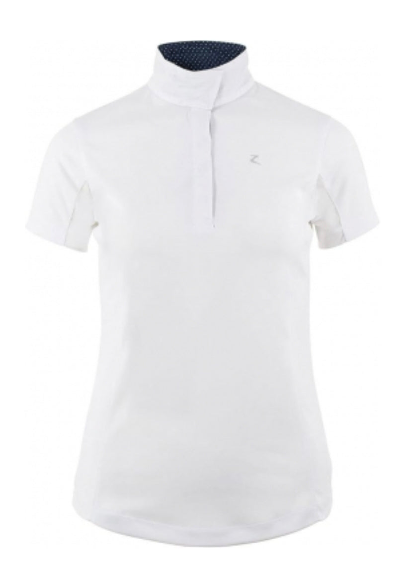 Horze Blaire Short Sleeve UPF 30+ Sun Show Shirt - Convertible Collar (Women's)