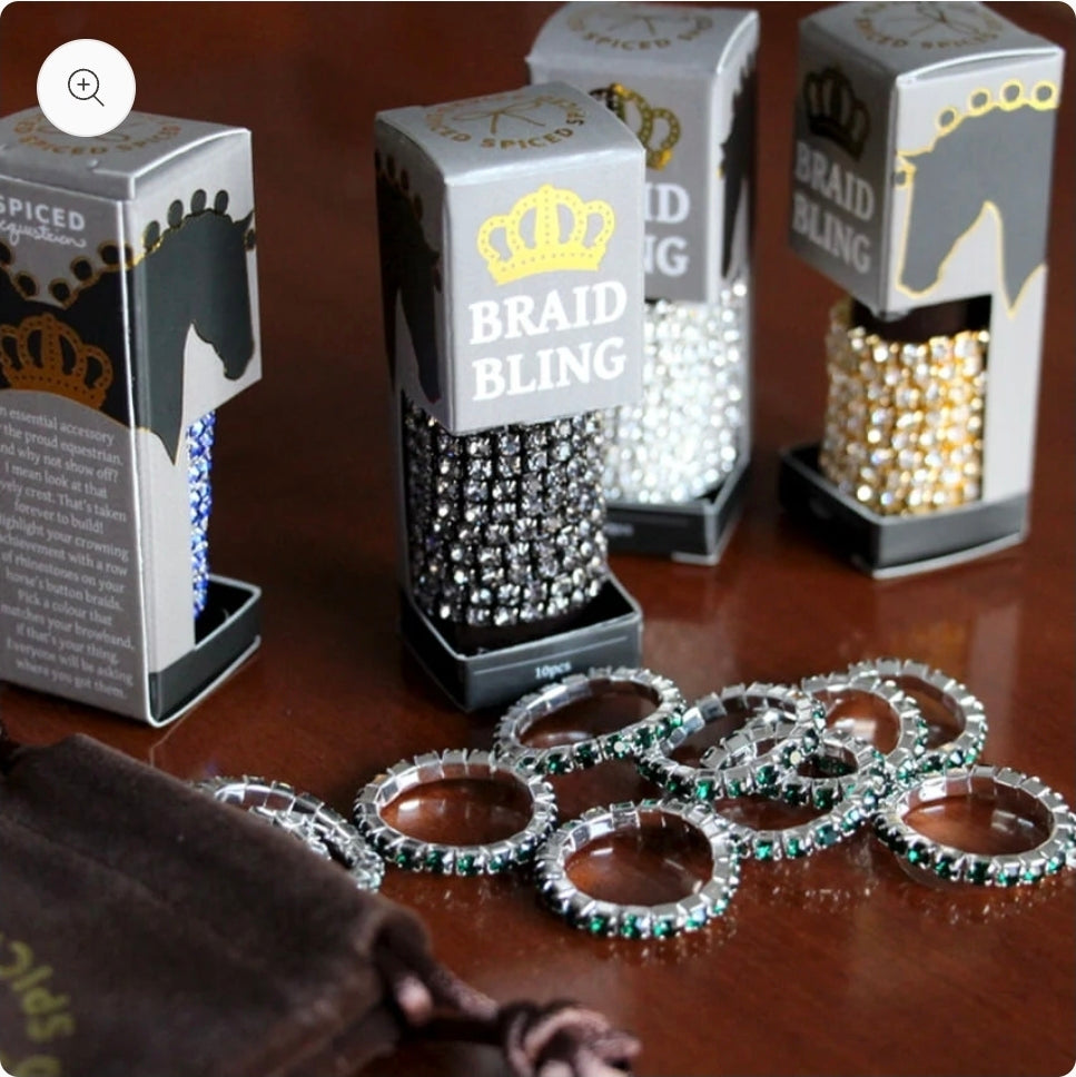 Spiced Equestrian Braid Bling