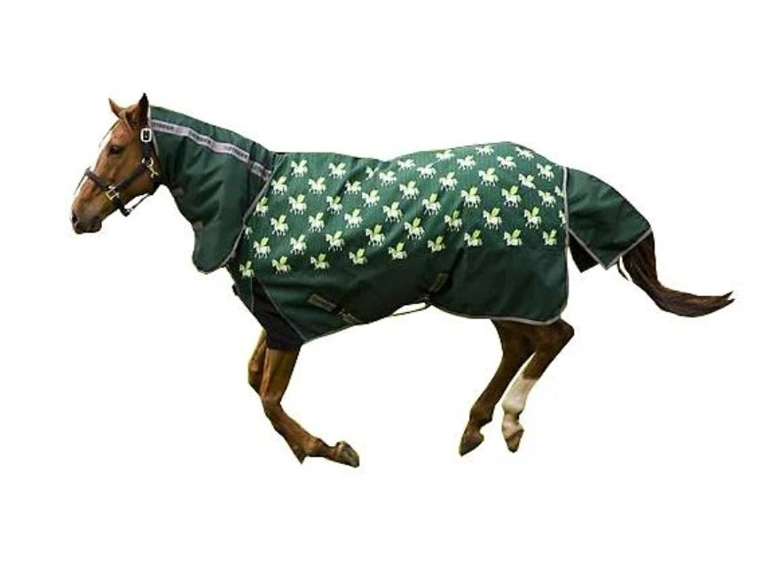 TuffRider 1200D Ripstop 220g Combo Neck Two Tone Pony Turnout Blanket