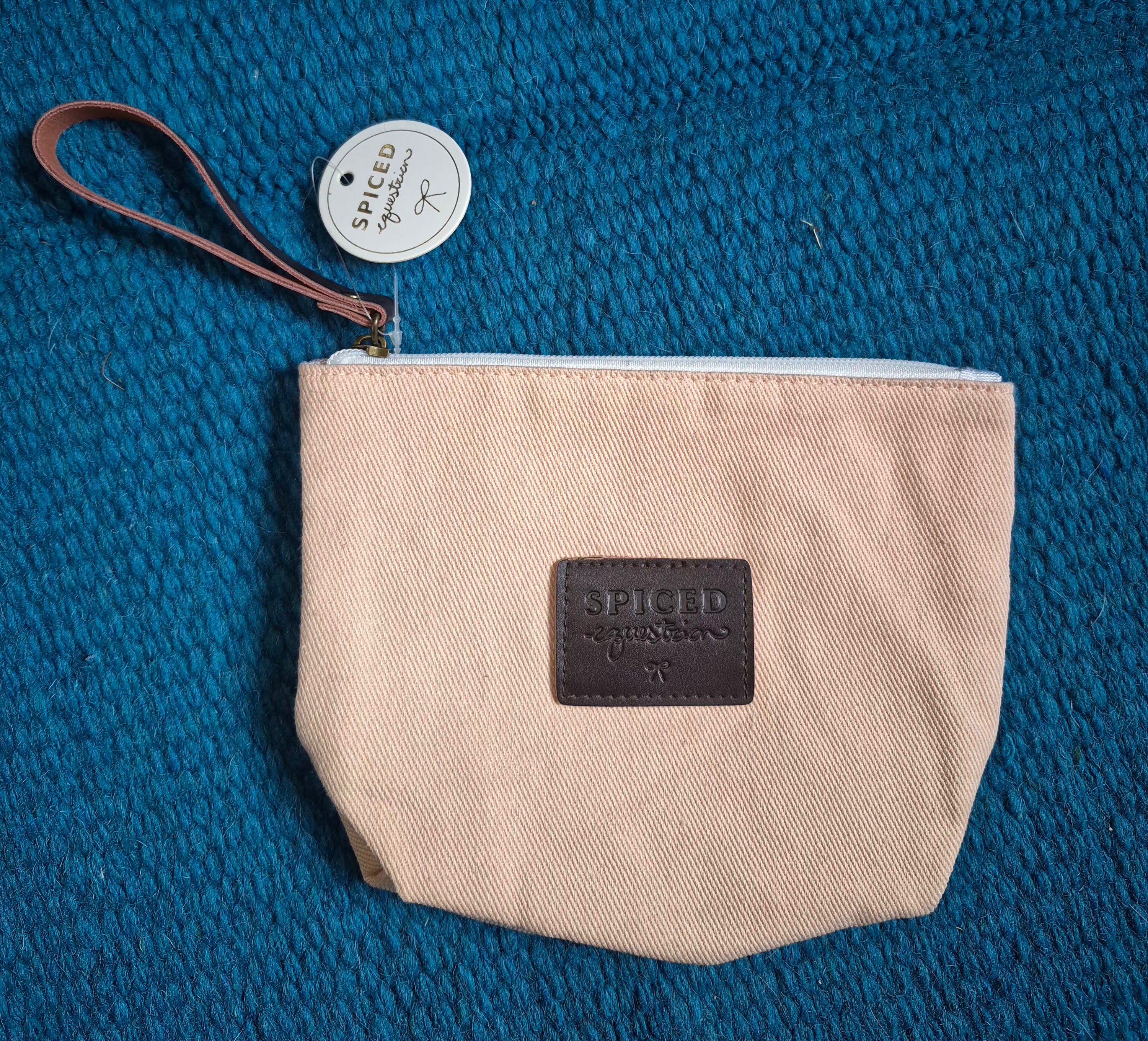 Spiced Equestrian 'Vintage Rider' Makeup Bag