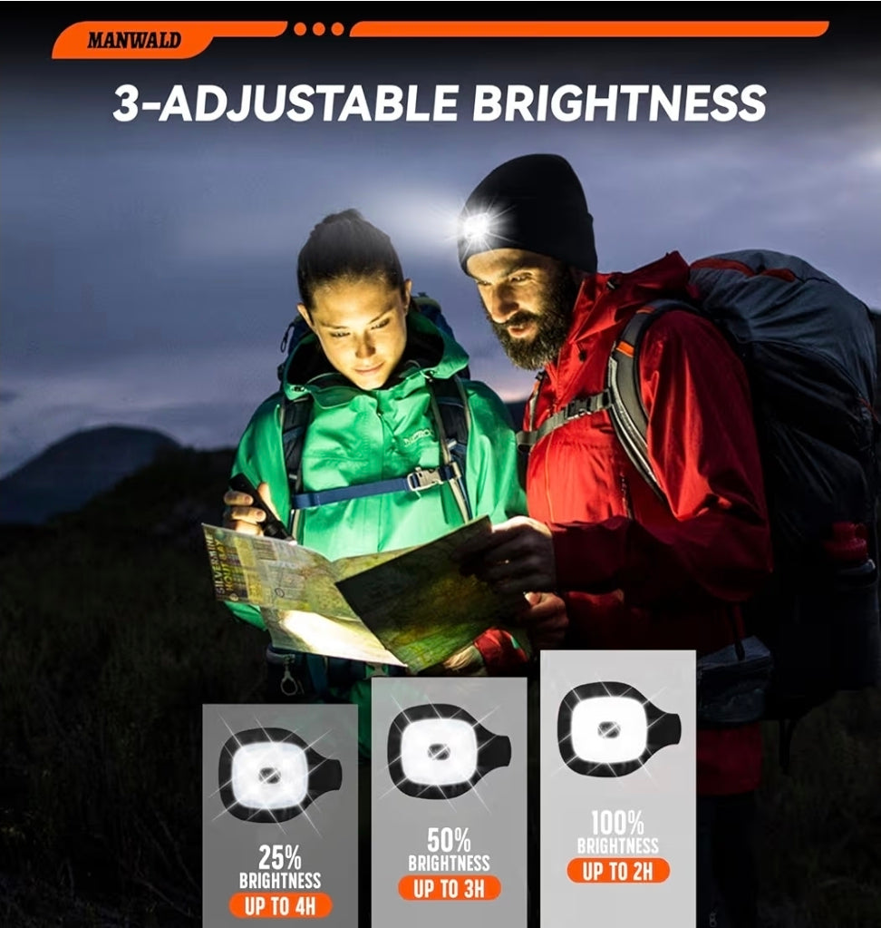 Manwald LED Beanie Hat (Rechargeable)