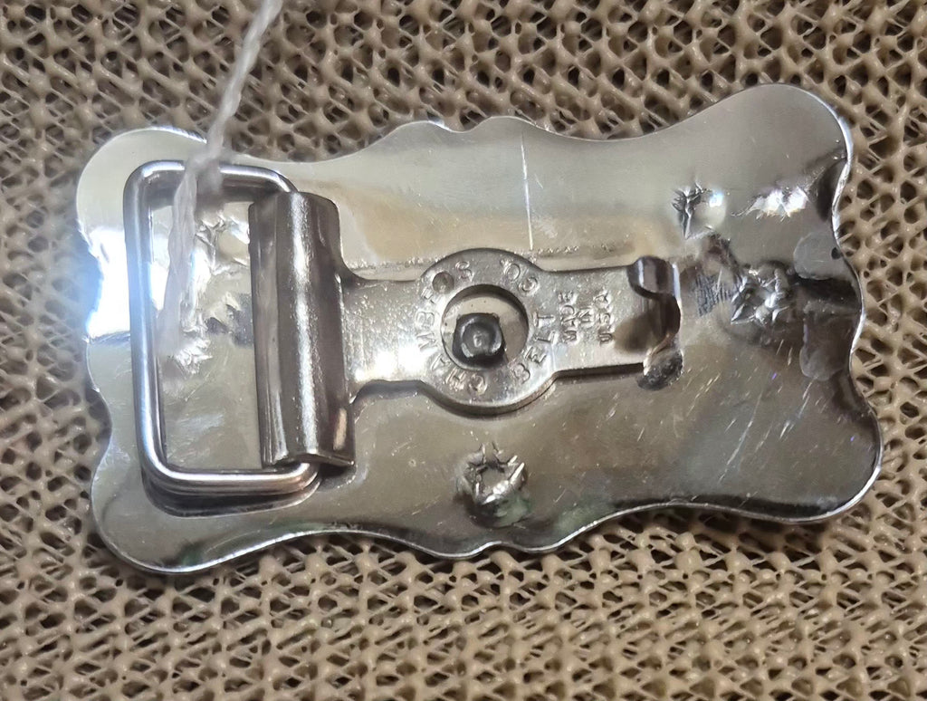 Vintage Chambers Steer Belt Buckle
