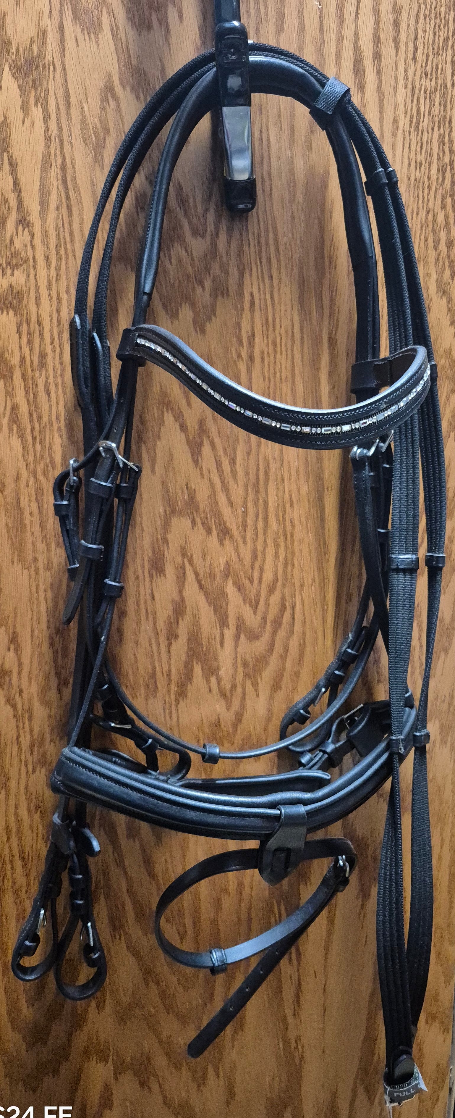 HKM Dressage Bridle with web reins