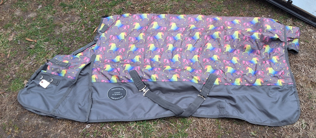 Showman 1200D Waterproof/Breathable Turnout Blanket (Used)