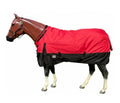 Rugged Ride 1200 Denier Waterproof Turnout Blanket - Adjustable Neck - Heavyweight - 300 Gr fill with Reflective Stripe