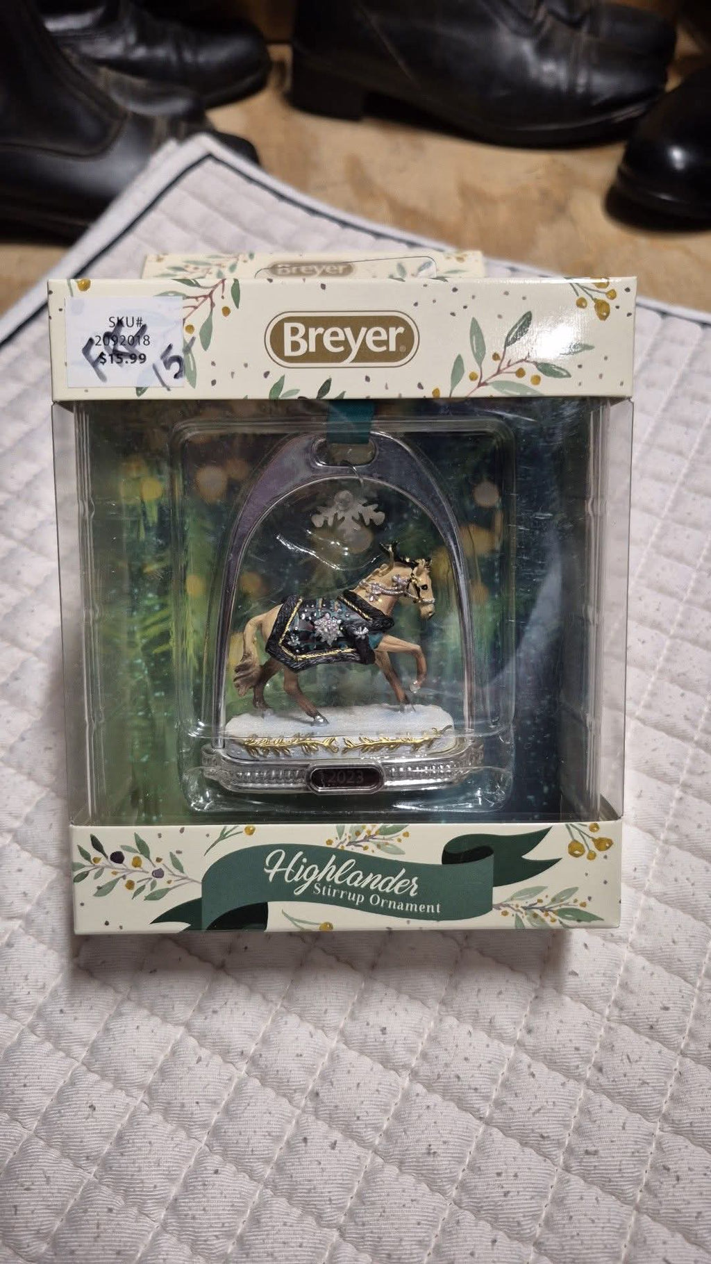 Breyer 2023-Highlander Stirrup Ornament