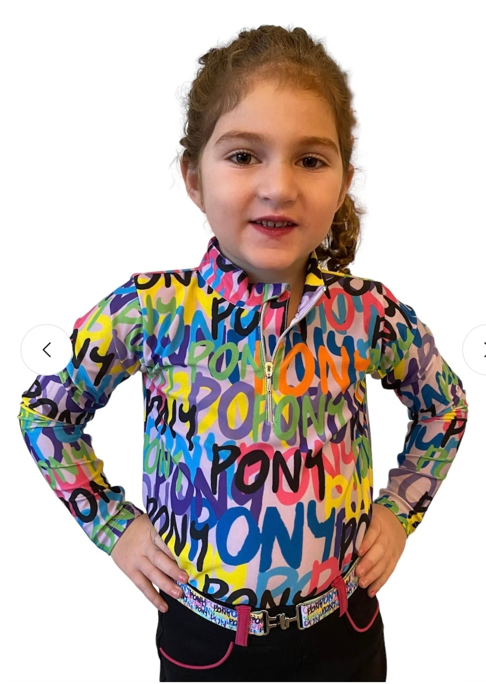 Belle & Bow Equestrian Long Sleeve Sun Shirt (Children's)